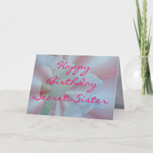 MNFl-SecSisBday- customize Karte