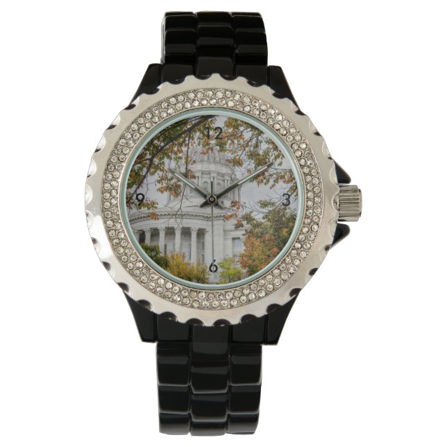 MO Hauptstadt Herbst Armbanduhr (Vorderseite)