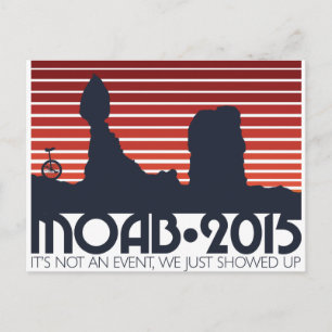 Moab 2015 Postkarten - rot