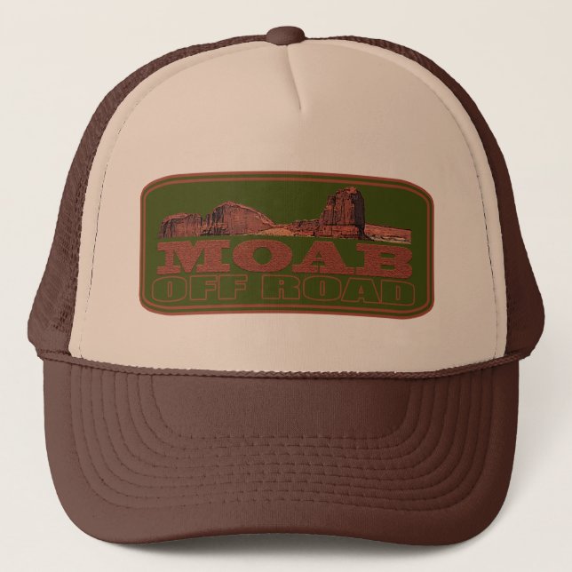 MOAB AUS DER STRASSE EKLEKTIX GEAR TRUCKERKAPPE (Vorderseite)