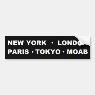 Moab-Autoaufkleber Autoaufkleber