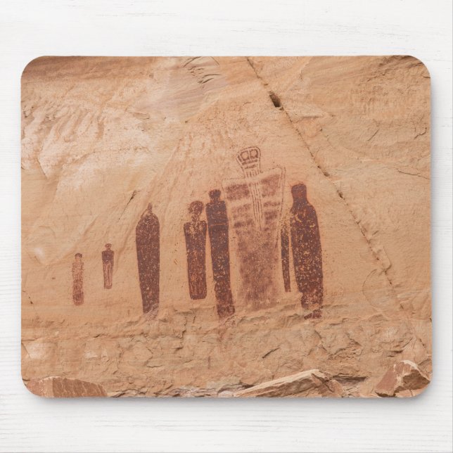 Moab Rock Art the Great Gallery Mousepad (Vorne)