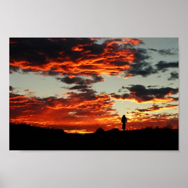 Moab Sunset Poster (Vorne)