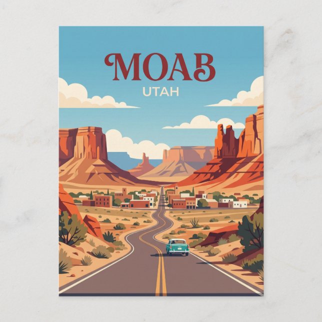 Moab USA Postkarte (Vorderseite)
