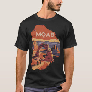 Moab Utah Arches Nationalpark Abenteuer T-Shirt