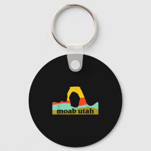 Moab Utah Arches Nationalpark minimalistisches Emb Schlüsselanhänger