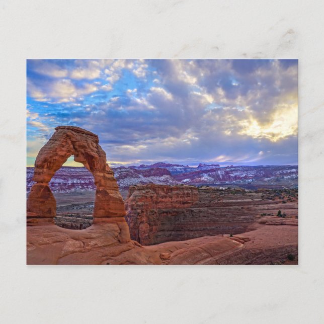 Moab Utah - Delikatbogen - Postkarte (Vorderseite)
