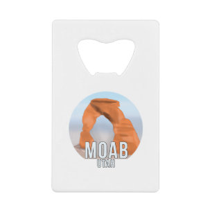 Moab Utah Geldbeutel Flaschenöffner