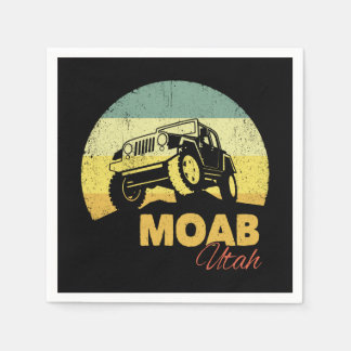 Moab Utah Geschenk für Off Roading - Utah Souvenir Serviette