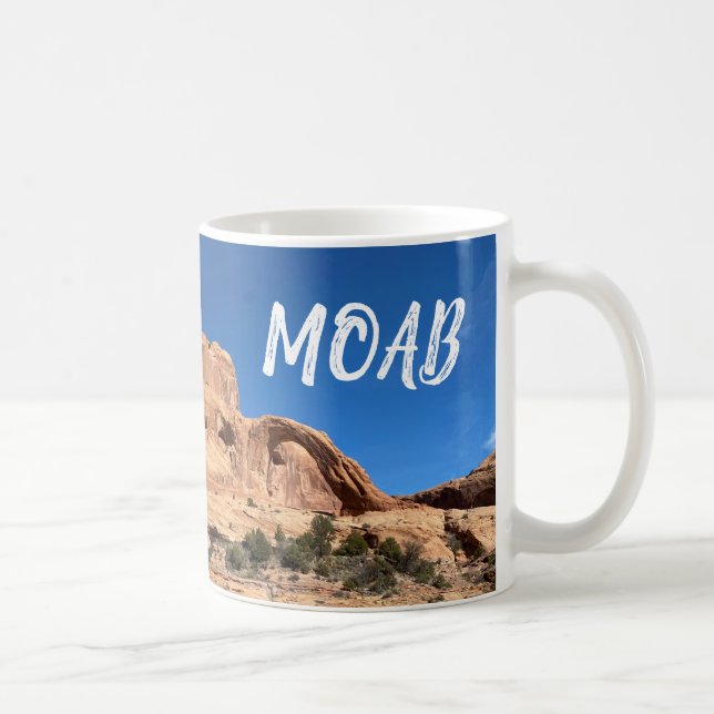 Moab Utah Kaffeetasse (Rechts)