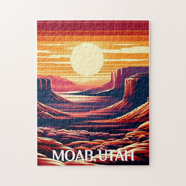 Moab Utah Nationalparks Sunset Souvenir Geschenk (Vertikal)