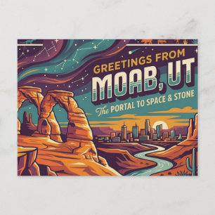 Moab Utah Postkarte