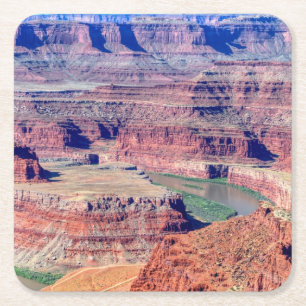 Moab Utah Staat Park Rechteckiger Pappuntersetzer