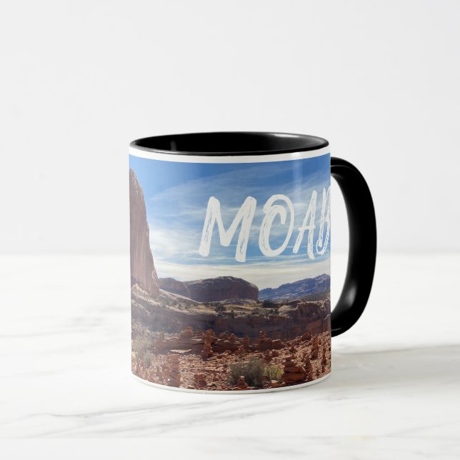Moab Utah Tasse (VorderseiteRechts)