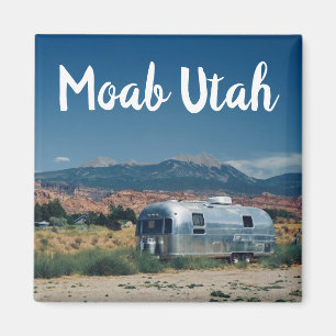 Moab Utah Trailer in Wüste Magnet