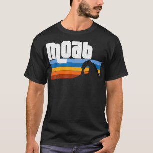 Moab Utah UT Arches Canyonlands Nationalpark Retre T-Shirt