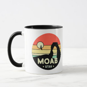 Moab Utah Vintag Wüste Sunset Retro Souvenir 60er Tasse