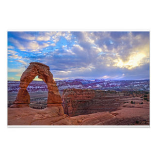 Moab Utah - Zarter Bogen Fotodruck