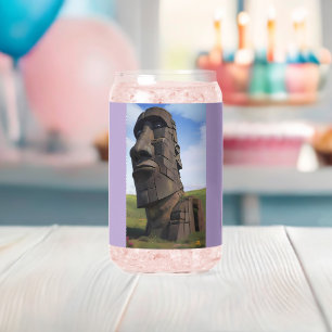 Moai auf dem Molehill Dosenglas