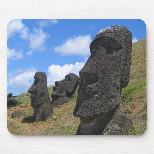 Moai auf der Osterinsel Mousepad (Vorne)