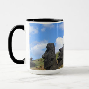 Moai auf der Osterinsel Tasse