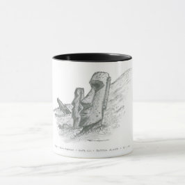 Moai, Osterinsel, Chile Tasse