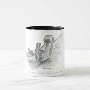 Moai, Osterinsel, Chile Tasse