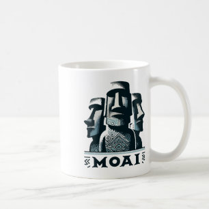 Moai Osterinsel Köpfe Kaffeetasse