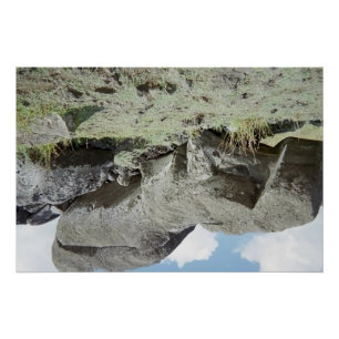 Moai Pit im Himmel Poster