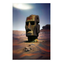 Moai von Mars Wombott