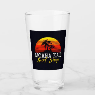 Moana Kai Surf Shop Glas Tumbler