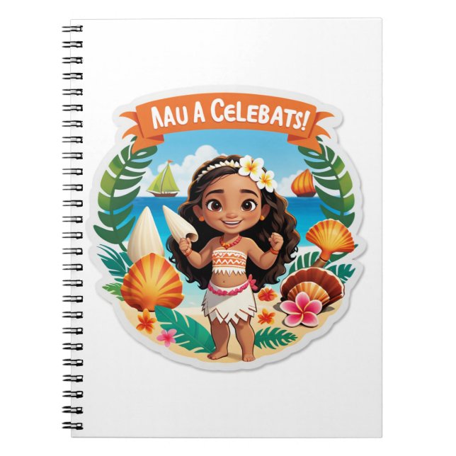 Moana’s Island Birthday Vibes! Notizblock (Vorderseite)