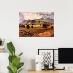 Moat Mountain Intervale, New Hampshire, Poster<br><div class="desc">Albert Bierstadt's popular painting,  Moat Mountain Intervale,  New Hampshire.</div>