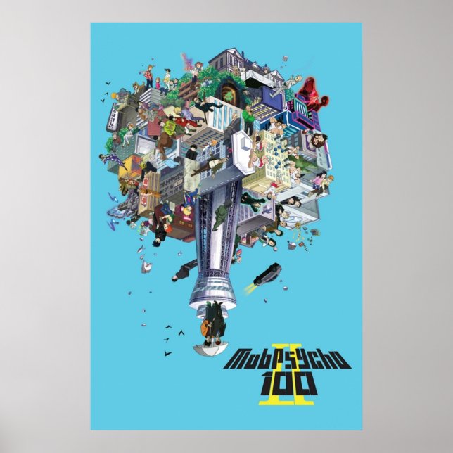 Mob Psycho 100 Saison 2 Poster (Vorne)