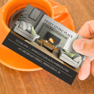Möbel Store Business Card Visitenkarte