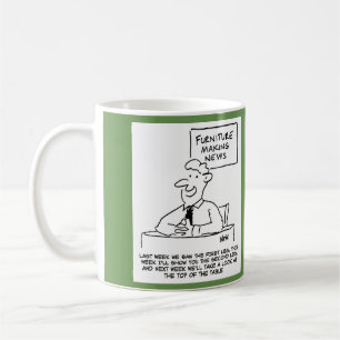 Möbelproduktion Fernsehprogramm, Zimmerservice Kaffeetasse