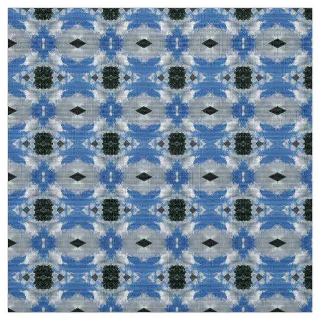 Möbelstoff Sky Blue und Cloud Stoff (Muster)