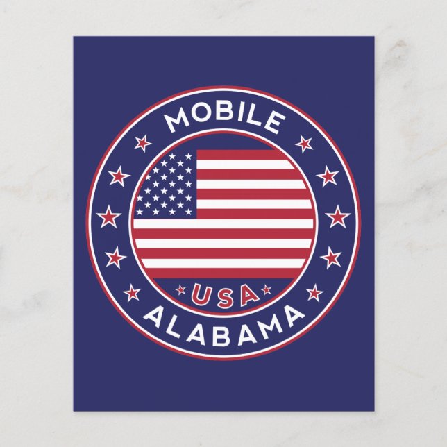 Mobile, Alabama Flyer (Vorne)