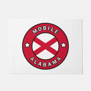 Mobile Alabama Fußmatte