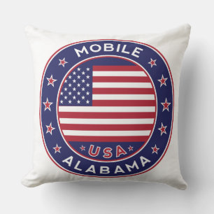 Mobile, Alabama Kissen