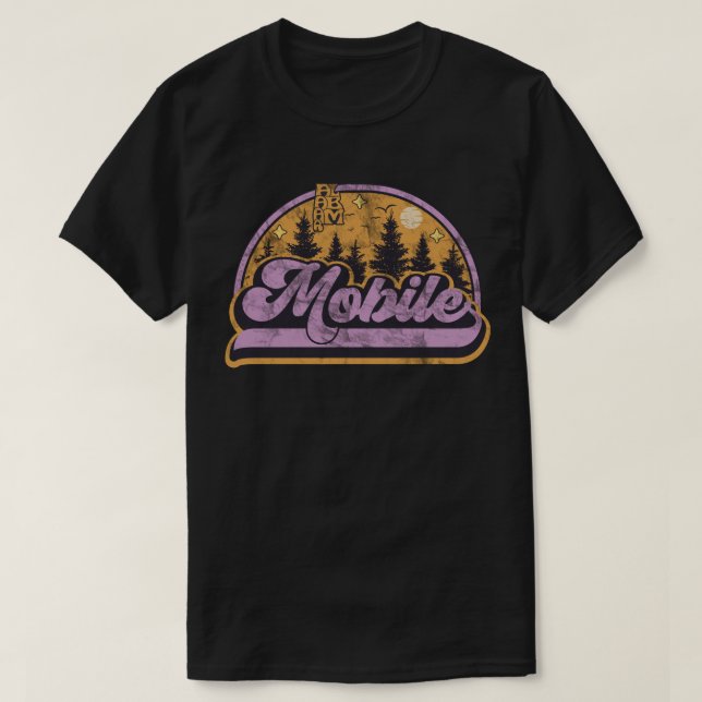 Mobile, Alabama T-Shirt (Design vorne)