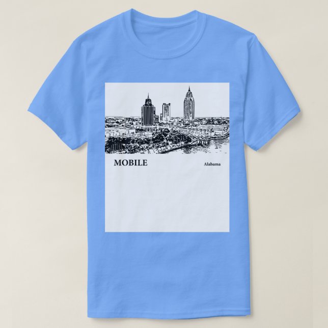 Mobile Alabama TShirt 1 (Design vorne)