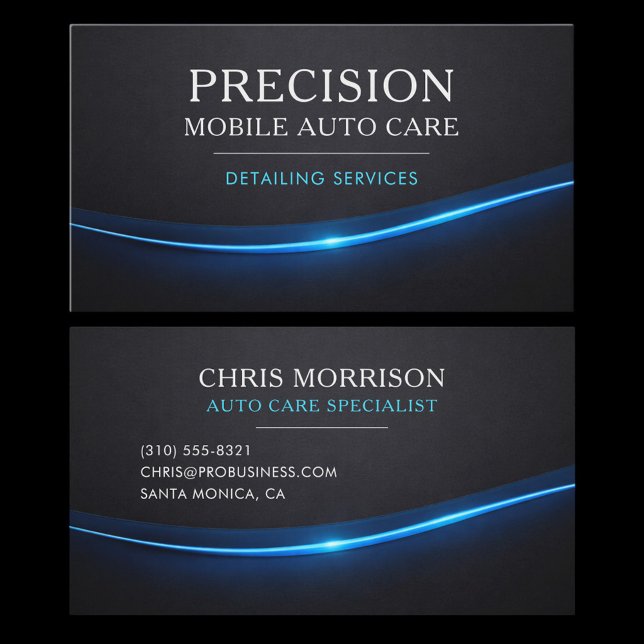 Mobile Auto Care-Profi Visitenkarte (Von Creator hochgeladen)