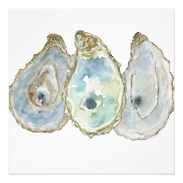 Mobile Bay Oysters-3 Fotodruck (Vorne)