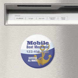Mobile Boat Mechanic Magnet