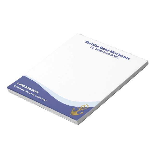 Mobile-Boat-Mechanismus Notizblock (Rotiert)