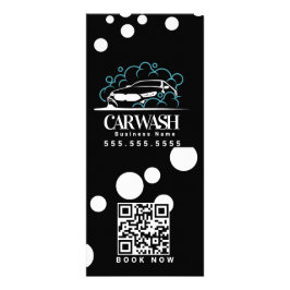 Mobile Car Wash Detailing C Door Hanger  Werbekarte