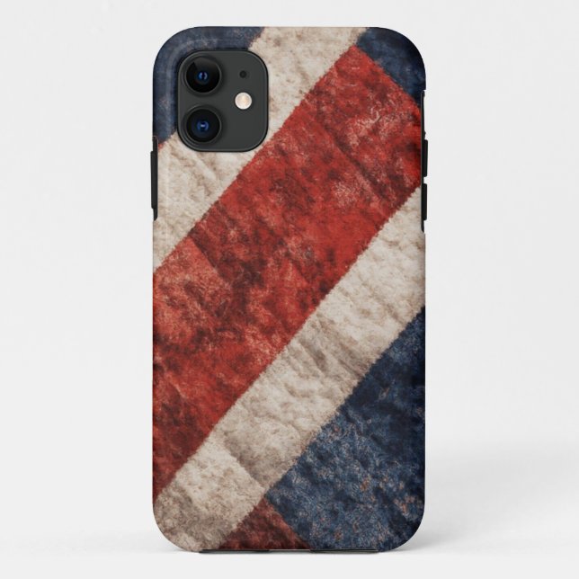 Mobile Case für abstrakte Earth Tones (Rückseite)