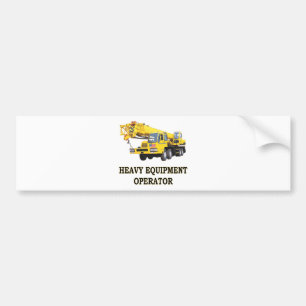 MOBILE CRANE AUTOAUFKLEBER
