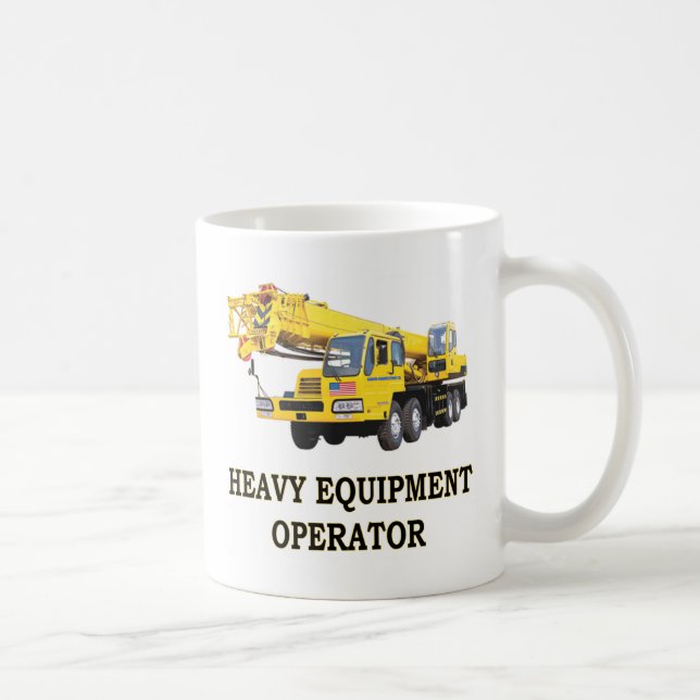 MOBILE CRANE KAFFEETASSE (Rechts)